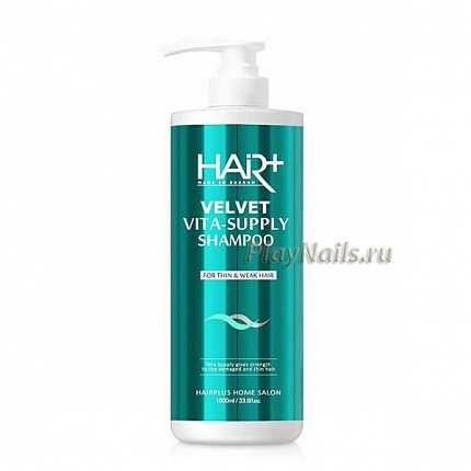 Шампунь Hair+ Velvet Vita Supply Shampoo, витаминный