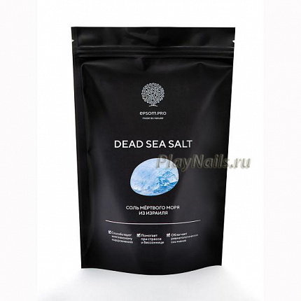 Соль Epsom Dead Sea Salt, Мёртвого моря из Израиля, для ванны