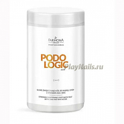 Соль Farmona Podologic ACID с кислотами AHA и BHA, для ванны ног