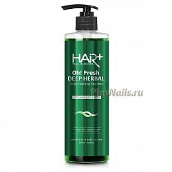 Шампунь Hair+ Fresh Deep Herbal Scalp Cleansing Shampoo, травяной
